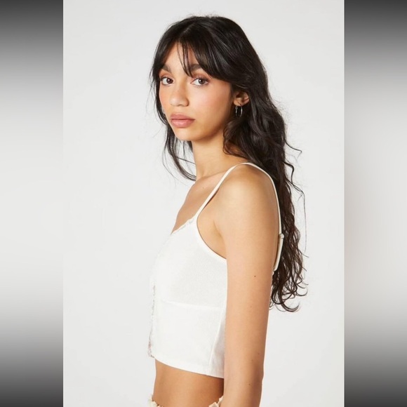 Brand New With Tag Forever 21 Lace Fly Away Cami - Picture 3 of 7